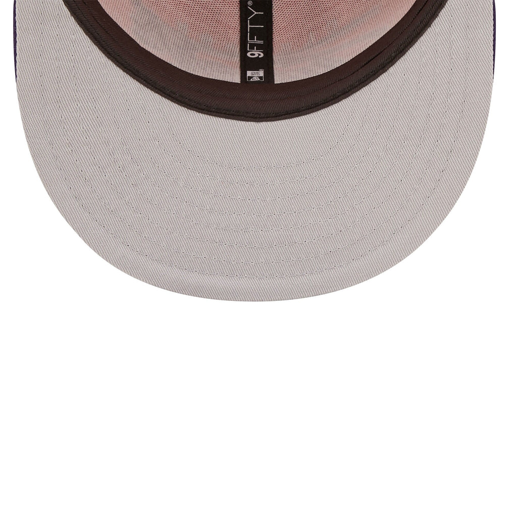 Clemson Tigers New Era Team Script 9FIFTY Snapback Hat - Orange product image 5, provided for visual reference and product