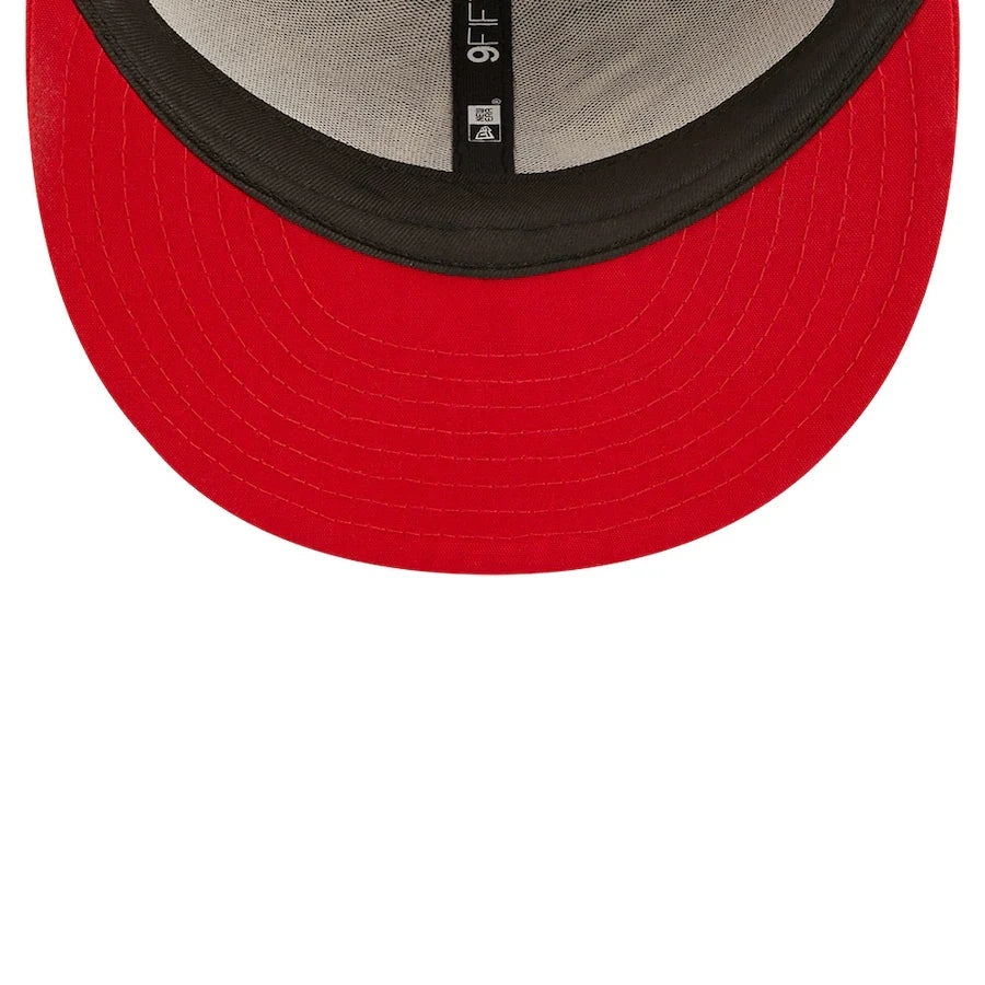 Chicago White Sox New Era 2022 4th of July Stars and Stripes Red 9FIFTY Snapback Adjustable Hat for Men product image 5,