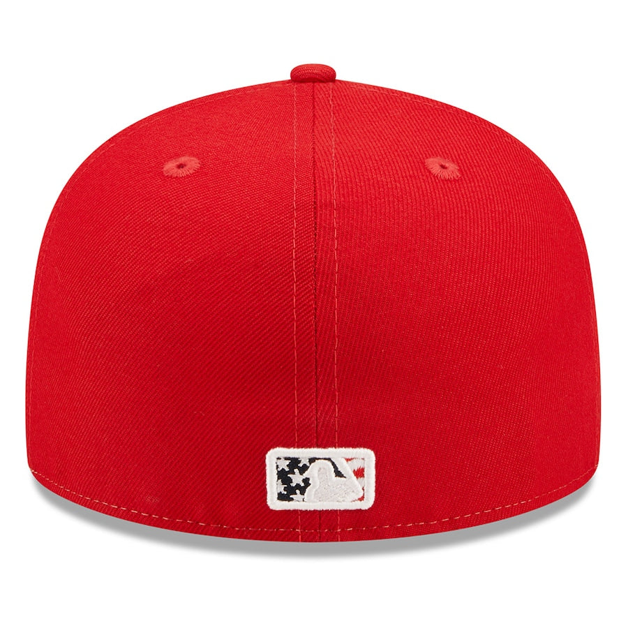 Chicago White Sox 2022 4th of July Stars and Stripes Authentic Collection Red 59FIFTY Fitted Hat product image 4, provided