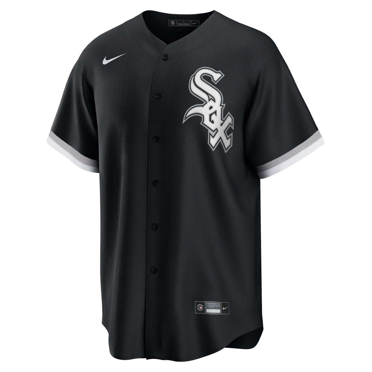 Chicago White Sox Nike Black Alternate Replica Team Jersey for Men product image 2, provided for visual reference and