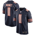 Chicago Bears Darnell Mooney Nike Navy Game Jersey for Men product image 1, provided for visual reference and product detail