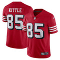 San Francisco 49ers George Kittle Nike Red Alternate Vapor Limited Player Jersey for Men product image 1, provided for