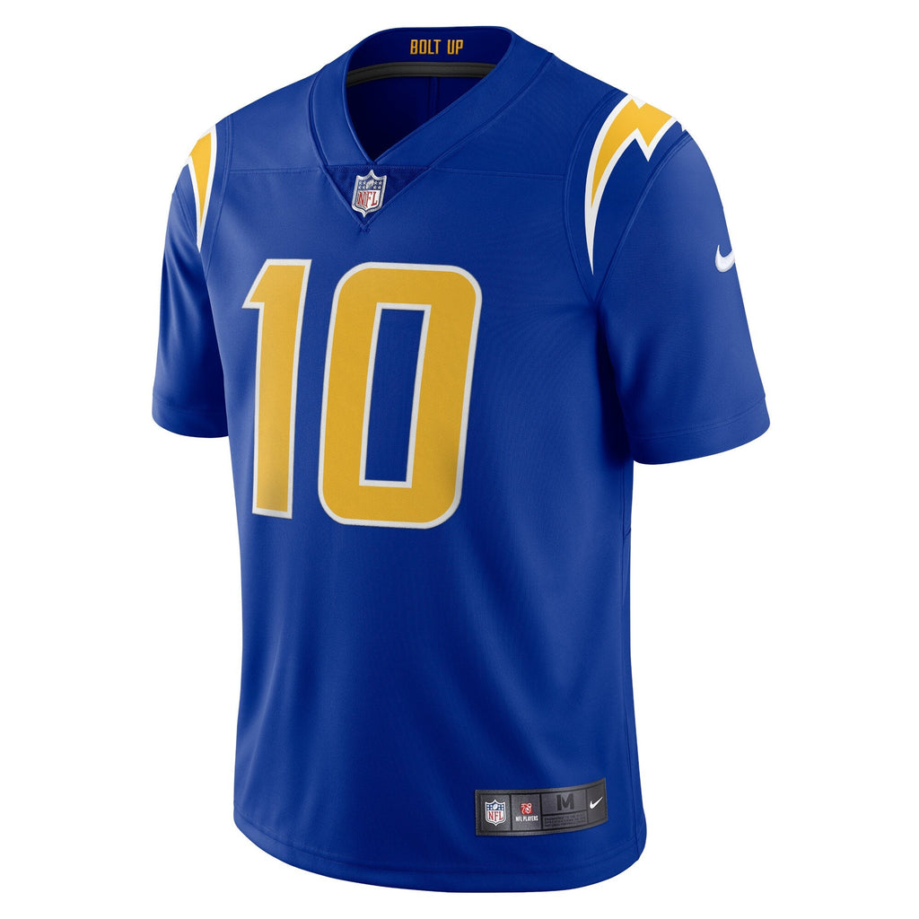 Los Angeles Chargers Justin Herbert Nike Royal Vapor Limited Jersey for Men product image 2, provided for visual reference