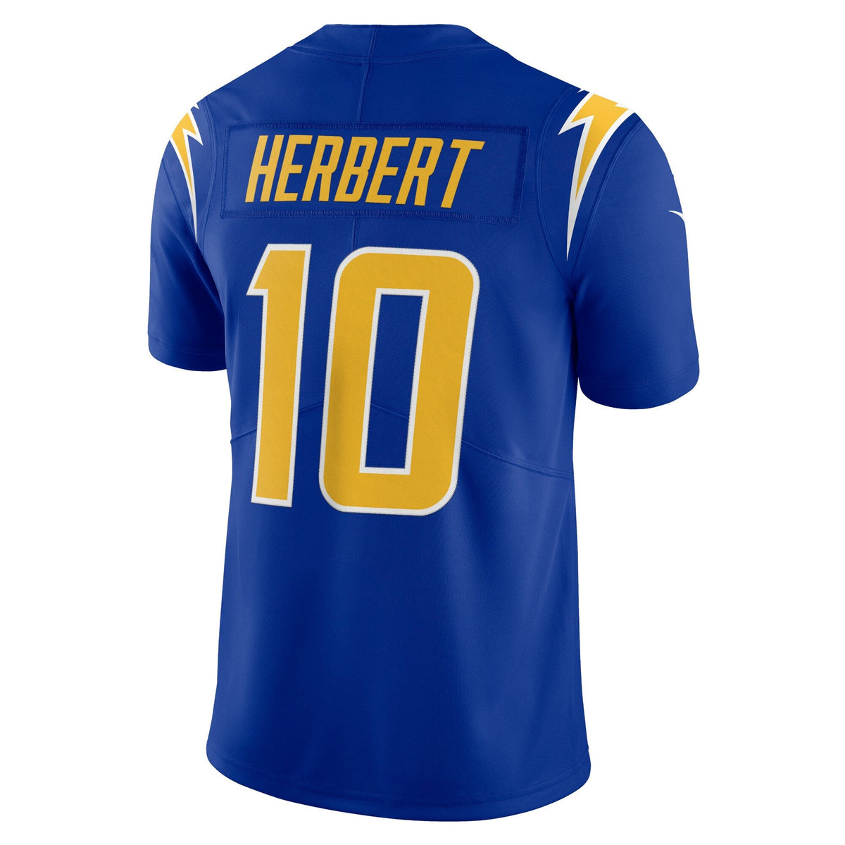 Los Angeles Chargers Justin Herbert Nike Royal Vapor Limited Jersey for Men product image 3, provided for visual reference