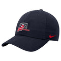 USA Hockey Nike Heritage 86 Arch Navy Adjustable Performance Hat product image 1, provided for visual reference and product