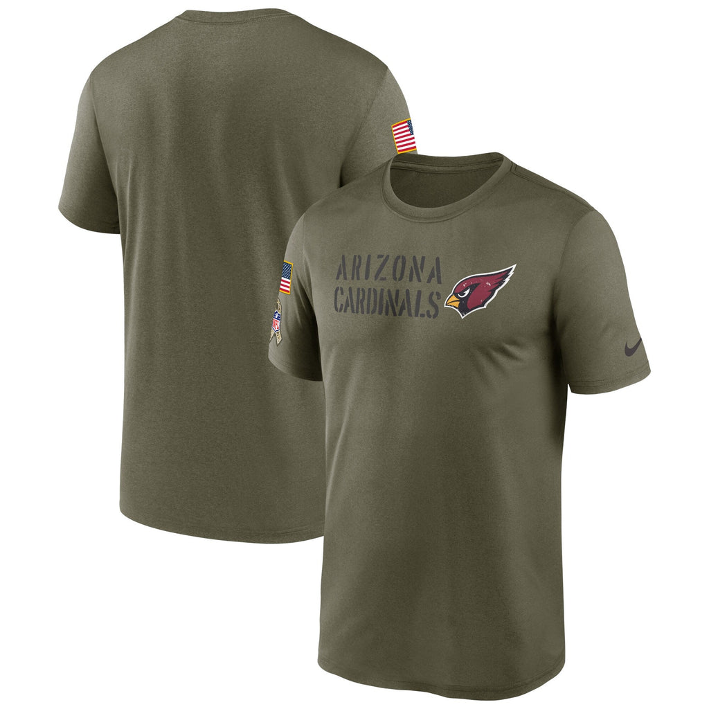 Arizona Cardinals Nike Olive Salute to Service Legend Team T-Shirt for Men product image 1, provided for visual reference