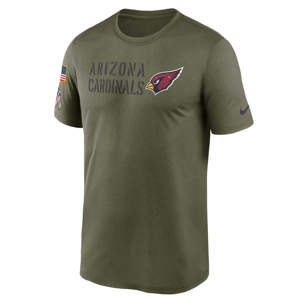 Arizona Cardinals Nike Olive Salute to Service Legend Team T-Shirt for Men product image 2, provided for visual reference