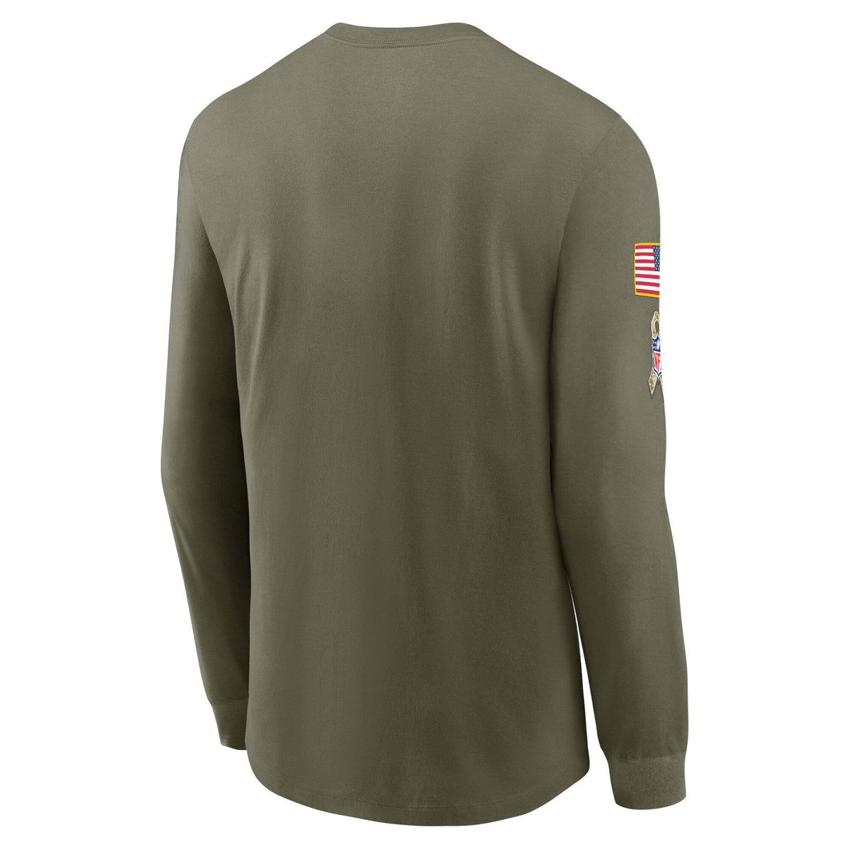 Chicago Bears Nike Olive Salute To Service Long Sleeve T-Shirt for Men product image 3, provided for visual reference and