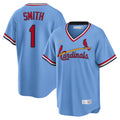 Ozzie Smith St. Louis Cardinals Nike Road Cooperstown Collection Player Jersey - Light Blue product image 1, provided for