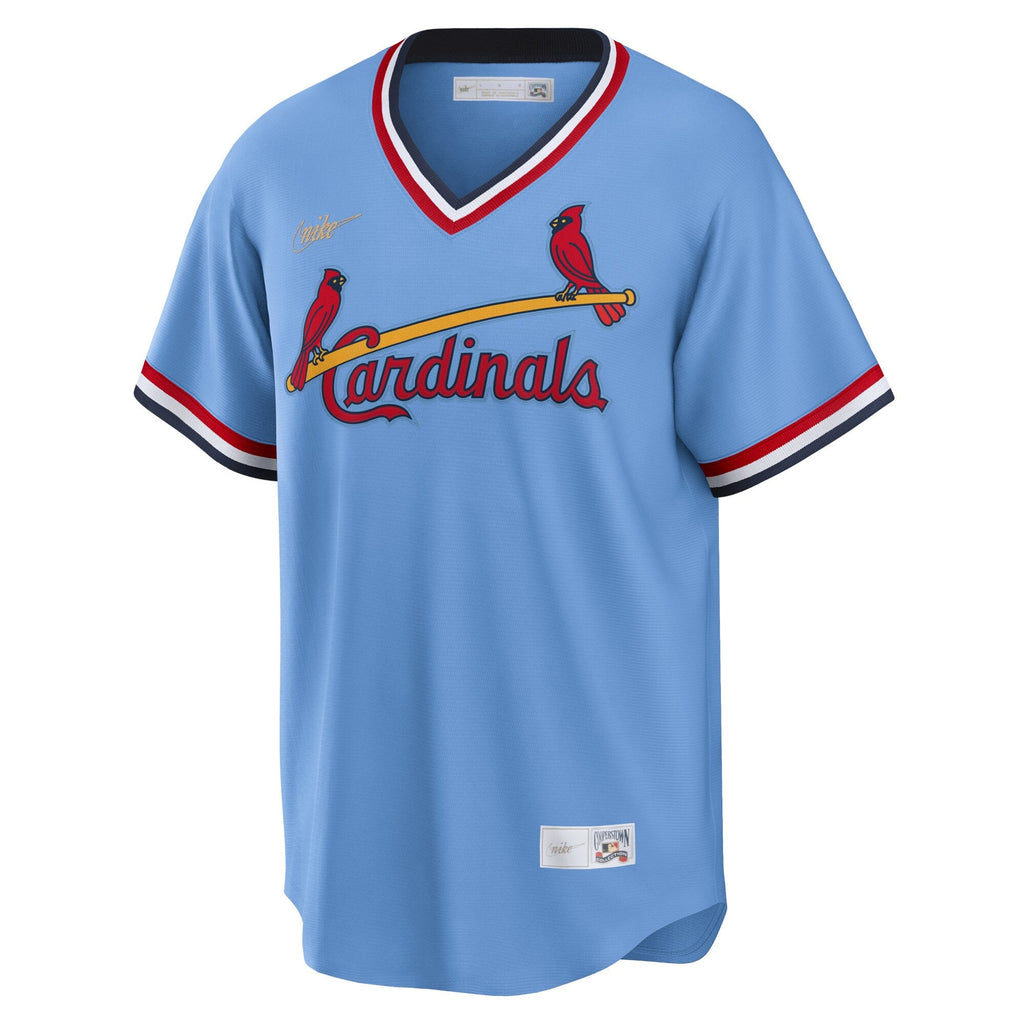 Ozzie Smith St. Louis Cardinals Nike Road Cooperstown Collection Player Jersey - Light Blue product image 2, provided for
