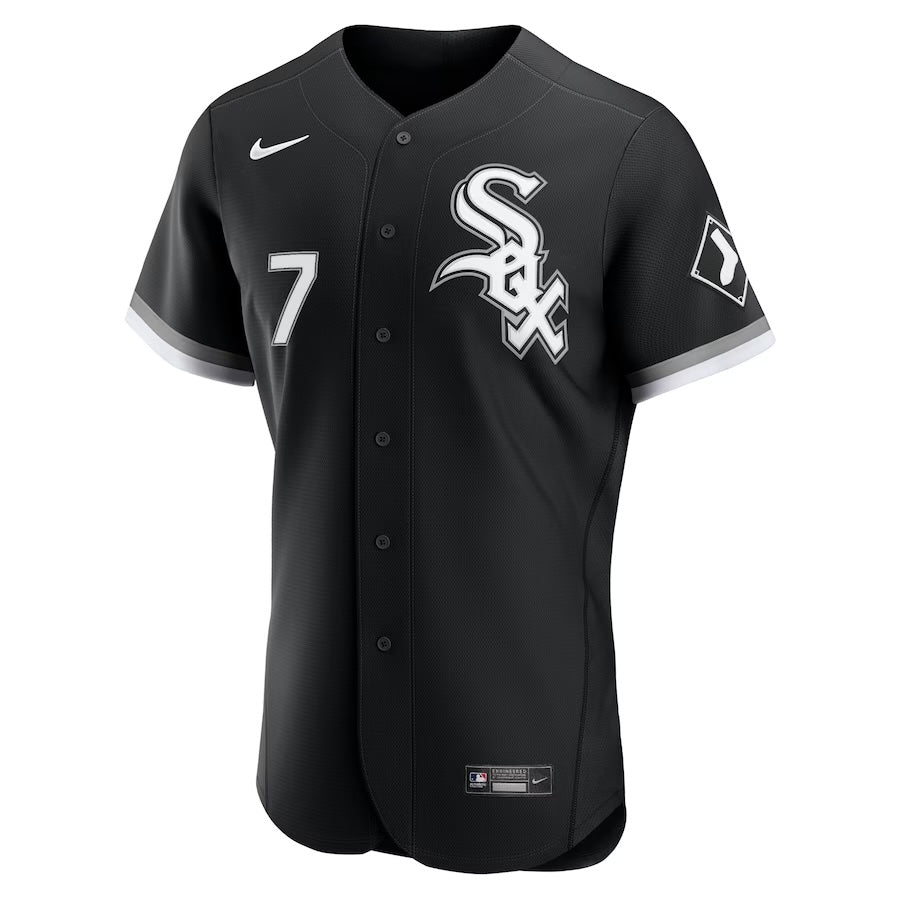 Chicago White Sox Tim Anderson Nike Black Alternate Authentic Player Jersey for Men product image 3, provided for visual