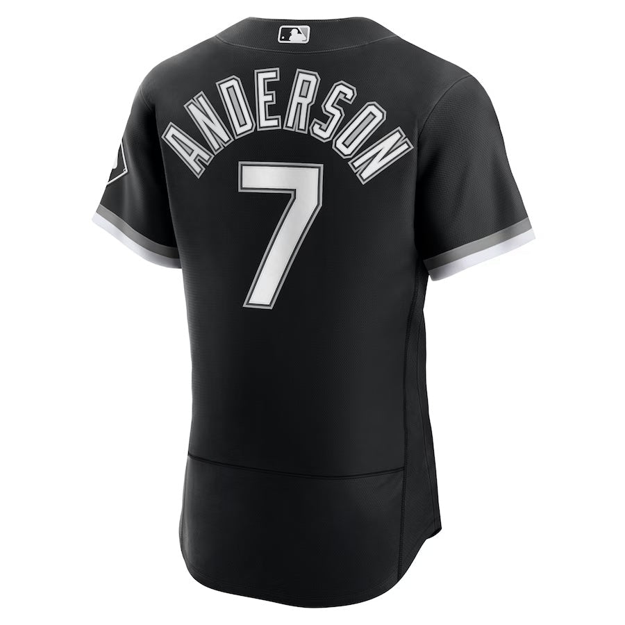 Chicago White Sox Tim Anderson Nike Black Alternate Authentic Player Jersey for Men product image 2, provided for visual