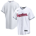 Nike Cleveland Guardians White Home Replica Jersey for Men product image 1, provided for visual reference and product detail