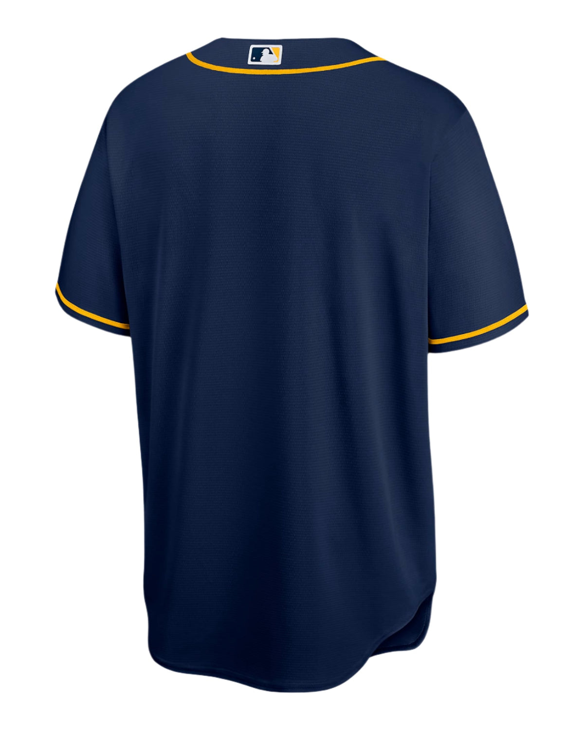 Milwaukee Brewers Nike Navy Alternate Replica Team Jersey for Men product image 2, provided for visual reference and product