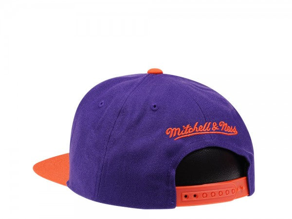 Mitchell & Ness Phoenix Suns Hardwood Classics Core Purple/Orange Adjustable Snapback Hat for Men product image 2, provided