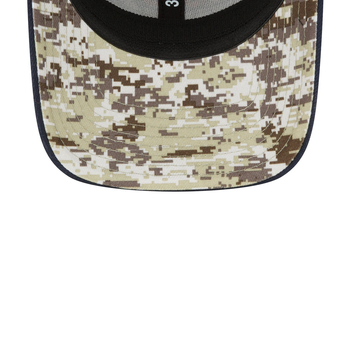 Chicago Bears New Era Black 2022 Salute to Service B Logo 39THIRTY Flex Hat for Men product image 5, provided for visual