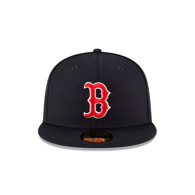 Boston Red Sox Navy Classic 2004 World Series New Era 59Fifty Fitted Hat product image 2, provided for visual reference and