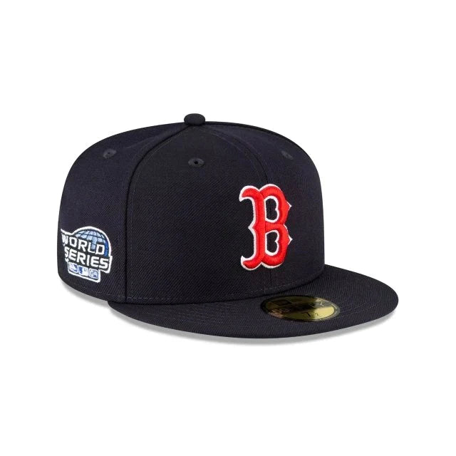 Boston Red Sox Navy Classic 2004 World Series New Era 59Fifty Fitted Hat product image 8, provided for visual reference and