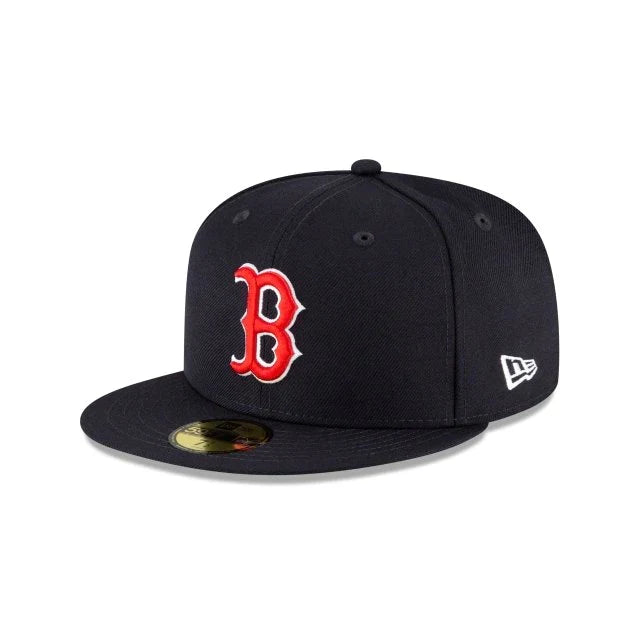 Boston Red Sox Navy Classic 2004 World Series New Era 59Fifty Fitted Hat product image 3, provided for visual reference and