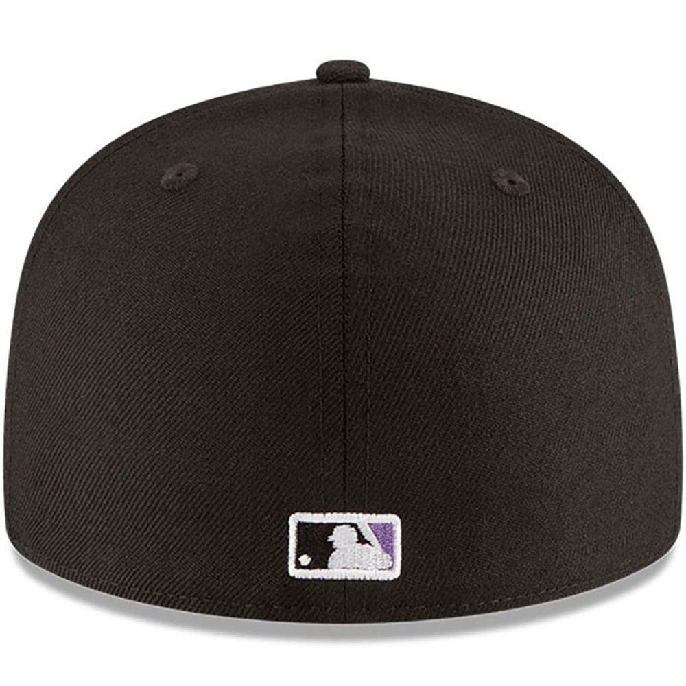 Arizona Diamondbacks New Era Black 2001 World Series Wool 59FIFTY Fitted Hat for Men product image 5, provided for visual
