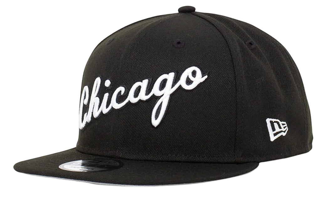 Chicago Bulls 2021-2022 City Edition Trophy's Black New Era 9FIFTY Snapback Hat for Men product image 3, provided for visual