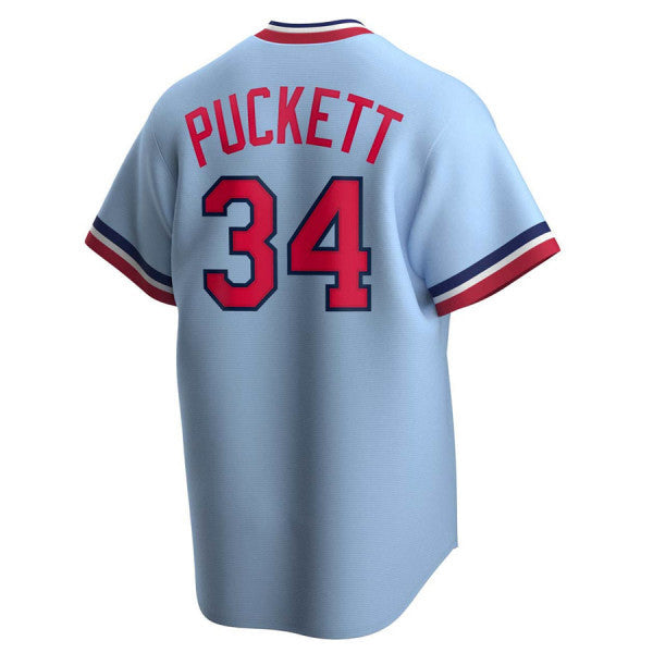 Nike Kirby Puckett Blue Cooperstown Collection Player Jersey for Men product image 3, provided for visual reference and