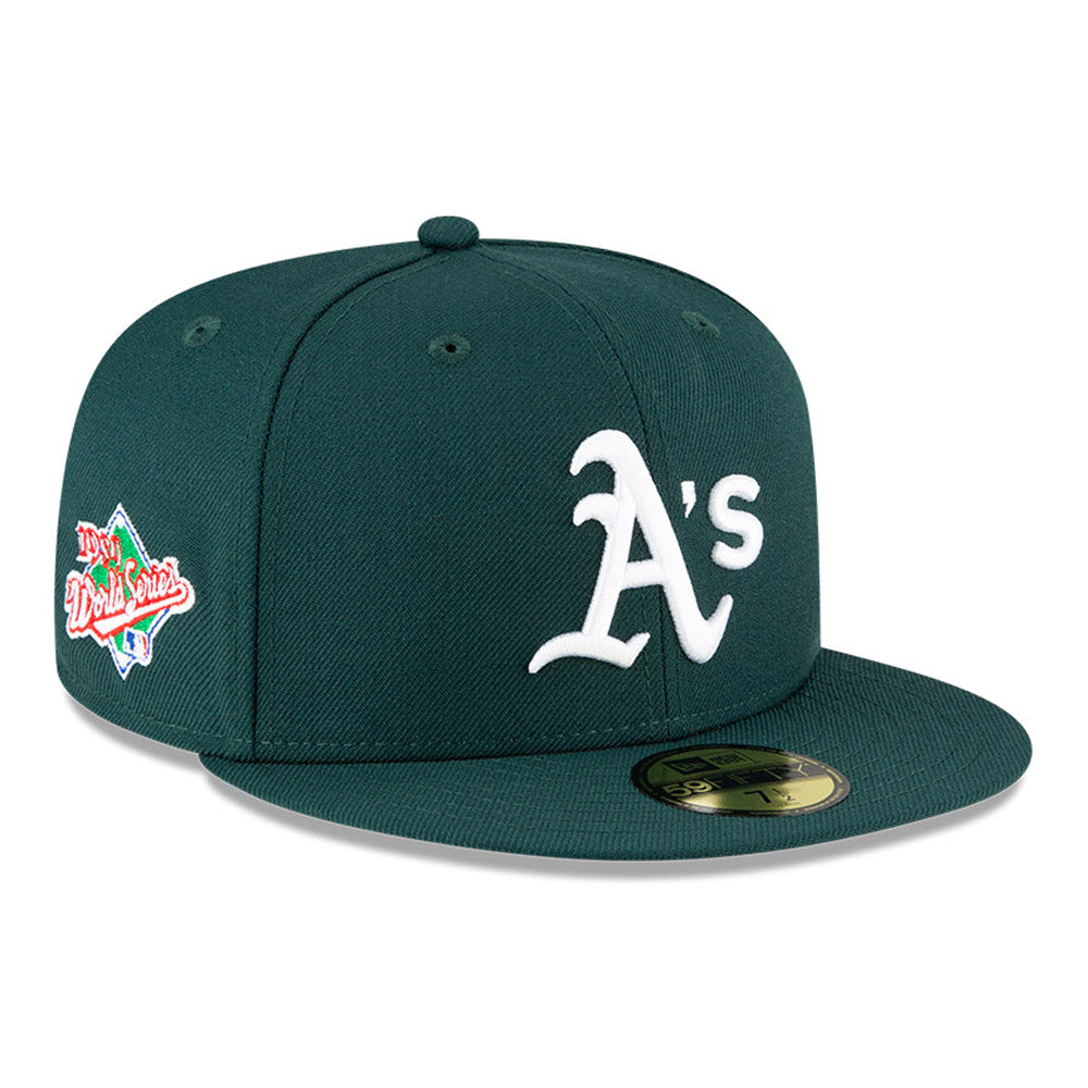 Oakland Athletics Green Classic 1989 World Series New Era 59Fifty Fitted Hat product image 1, provided for visual reference