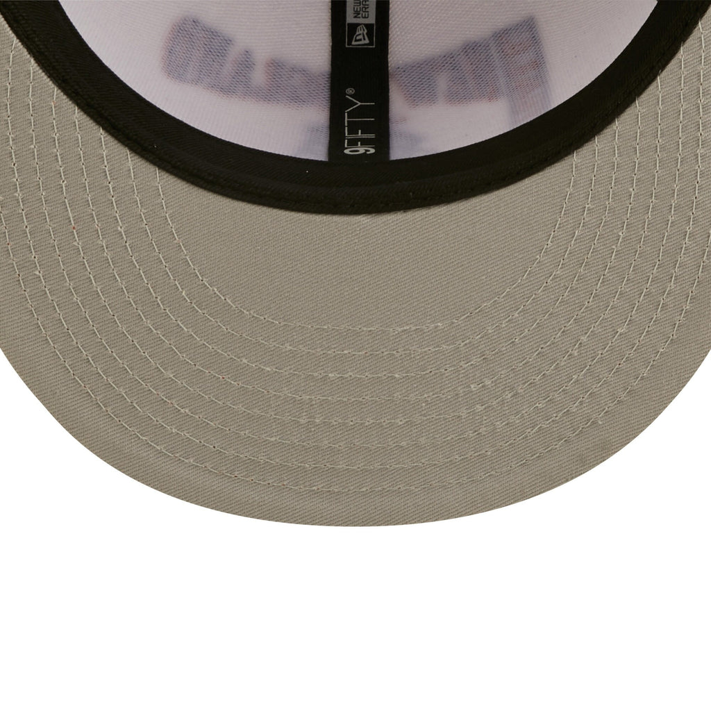 New England Patriots Historic Logo Retro Sport 3 Tone New Era 9FIFTY Snapback Hat product image 5, provided for visual