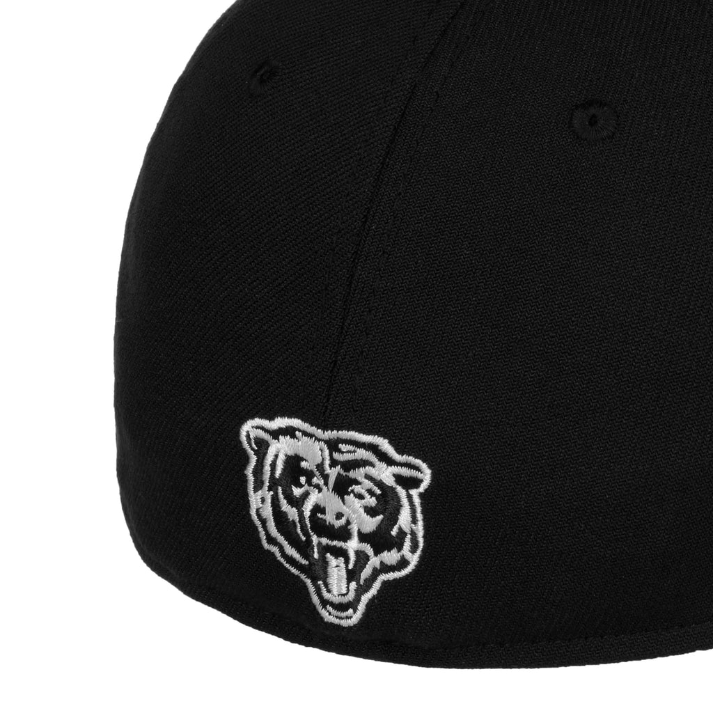 Chicago Bears New Era Black Mascot Logo 2022 Sideline 39THIRTY Flex Hat for Men product image 2, provided for visual
