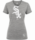 Youth Girls Chicago White Sox Tri-Blend Big Logo T-Shirt product image 1, provided for visual reference and product detail