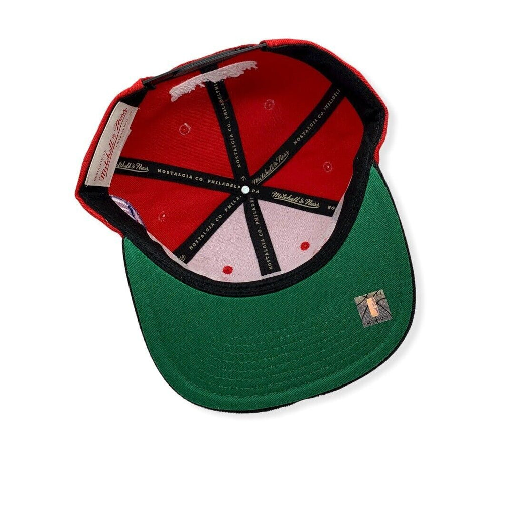 Miami Heat Mitchell & Ness NBA All Star Color HWC Snapback Hat for Men product image 4, provided for visual reference and