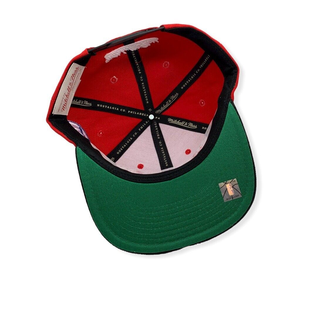 Miami Heat Mitchell & Ness NBA All Star Color HWC Snapback Hat for Men product image 4, provided for visual reference and