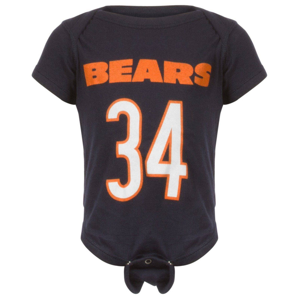 Chicago Bears Infant Navy Walter Payton Creeper product image 2, provided for visual reference and product detail review
