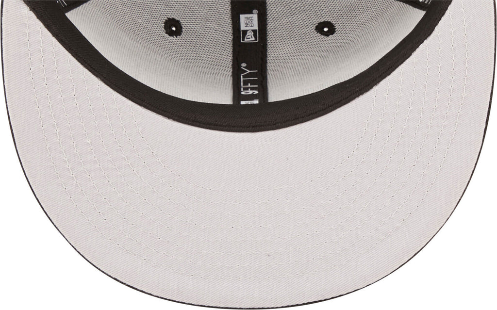 Brooklyn Nets New Era Black 2022 NBA Draft 9FIFTY Snapback Hat product image 7, provided for visual reference and product