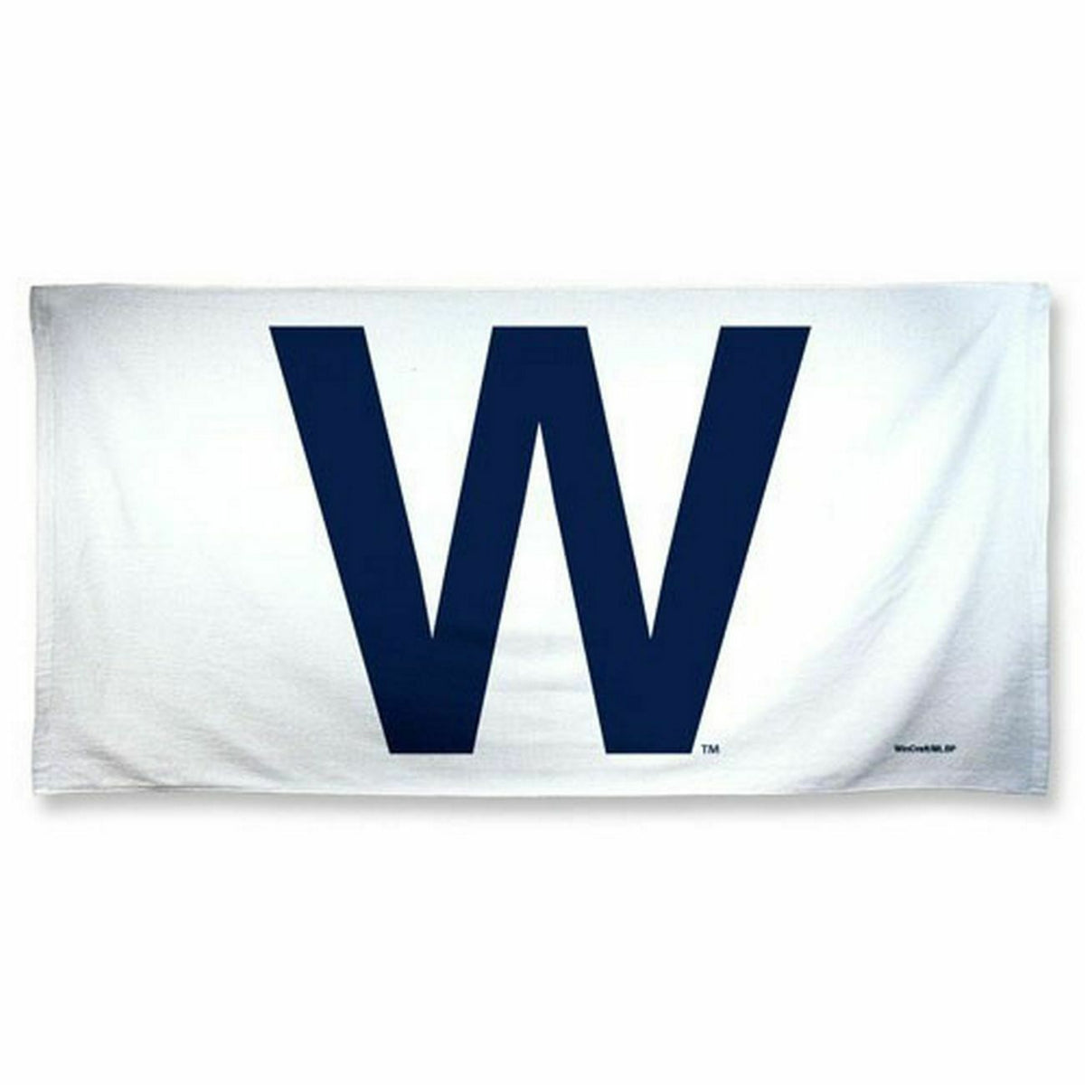Chicago Cubs "W" Beach Towel 30" X 60" product image 1, provided for visual reference and product detail review