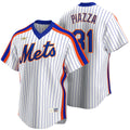 Men’s Nike Mike Piazza New York Mets Cooperstown Collection Royal Pinstripe Replica Jersey product image 1, provided for