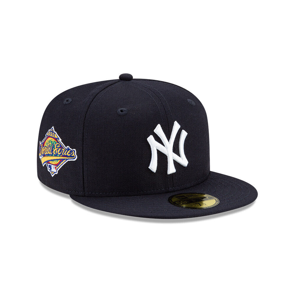 New York Yankees Navy Classic 1996 World Series New Era 59Fifty Fitted Hat product image 8, provided for visual reference
