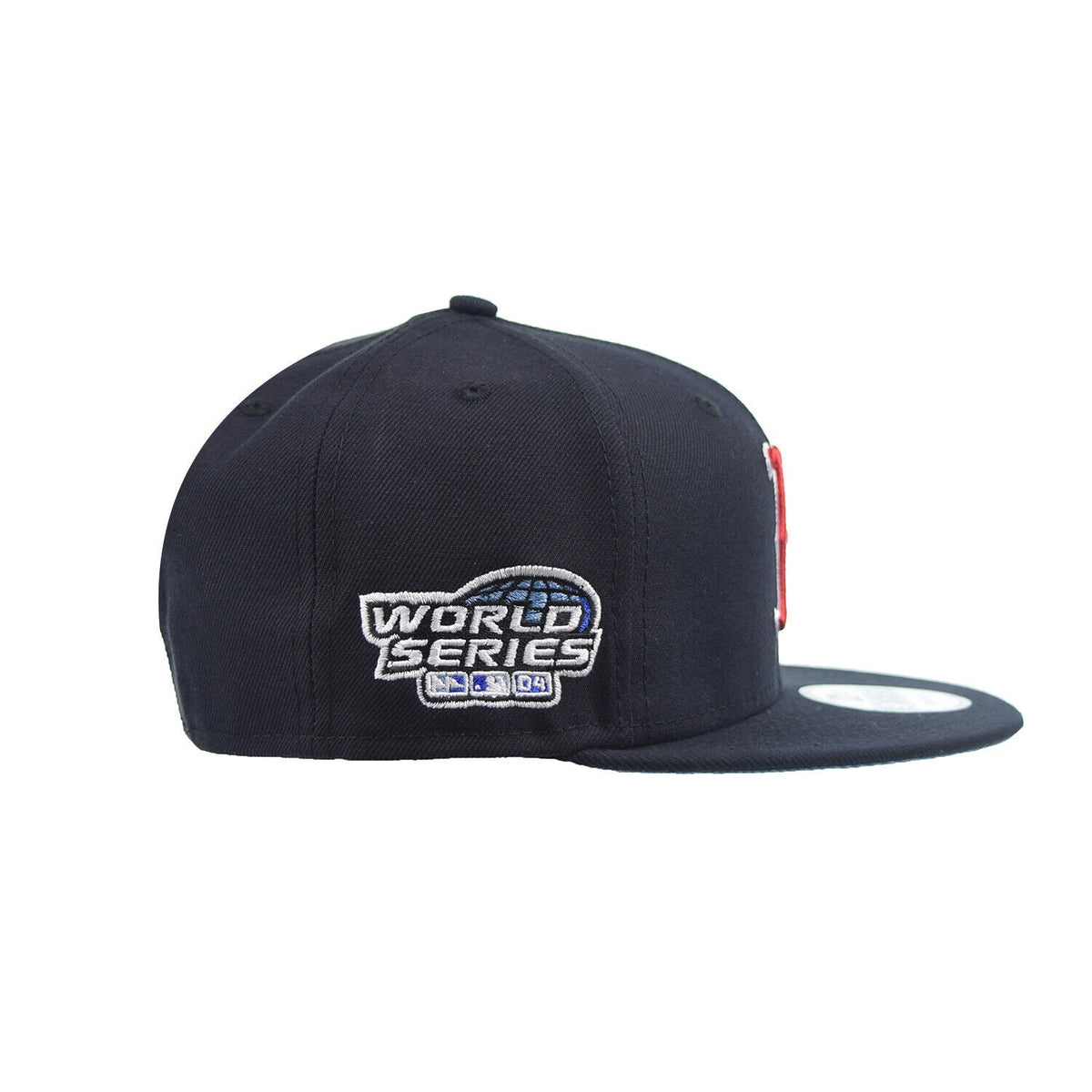 New Era Boston Red Sox Navy 2004 World Series 9FIFTY Snapback Adjustable Hat product image 2, provided for visual reference