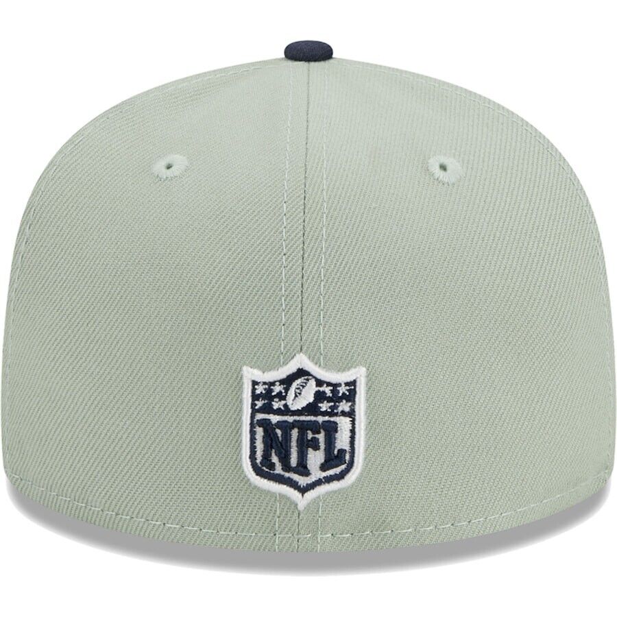 Dallas Cowboys NFL New Era Gray and Navy 59FIFTY Fitted Hat product image 4, provided for visual reference and product