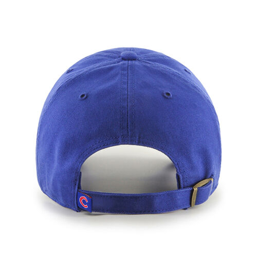 Chicago Cubs 47 Brand Walking Bear Royal Clean Up Adjustable Hat for Men product image 2, provided for visual reference and