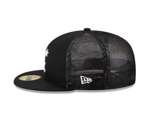Chicago White Sox New Era MLB All Star Palm Tree 59fifty Trucker Mesh Hat product image 5, provided for visual reference and