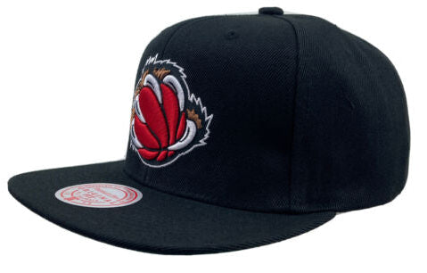 Vancouver Grizzlies Mitchell & Ness Black Alternate Core Basic Adjustable Snapback Hat for Men product image 1, provided for