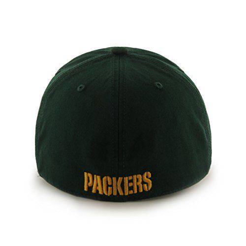 Green Bay Packers Franchise Fitted Dark Green Hat product image 2, provided for visual reference and product detail review
