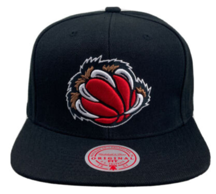Vancouver Grizzlies Mitchell & Ness Black Alternate Core Basic Adjustable Snapback Hat for Men product image 3, provided for