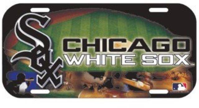Chicago White Sox MLB High Definition License Plate product image 1, provided for visual reference and product detail review