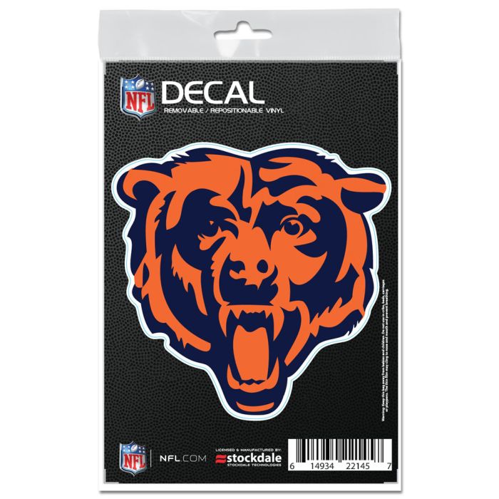 Chicago Bears 3X5 Multi-Surface Decal By Wincraft product image 1, provided for visual reference and product detail review