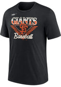 San Francisco Giants Cooperstown Rewind Black T-Shirt for Men product image 1, provided for visual reference and product