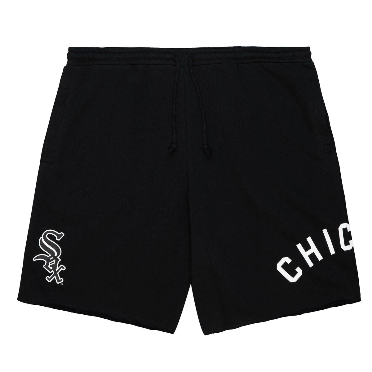 Chicago White Sox Game Day FT Mitchell & Ness Black Shorts for Men product image 1, provided for visual reference and