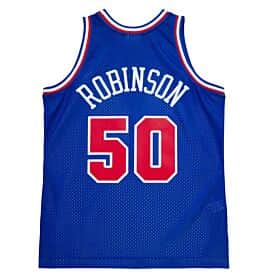 David Robinson Western Conference All-Star San Antonio Spurs Mitchell & Ness Hardwood Classics Blue 1992 Swingman Jersey for