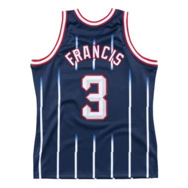 Houston Rockets Steve Francis Mitchell & Ness Navy 1999-2000 Hardwood Classics Swingman Jersey for Men product image 3,